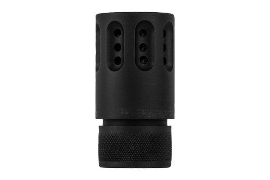 Guntec USA AR 308 Mini Slip Over Barrel Shroud With Multi Port Muzzle Brake features reduced recoil